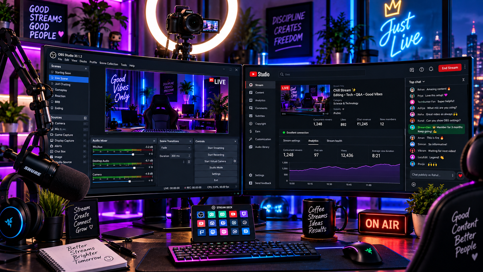 live streaming setup guide