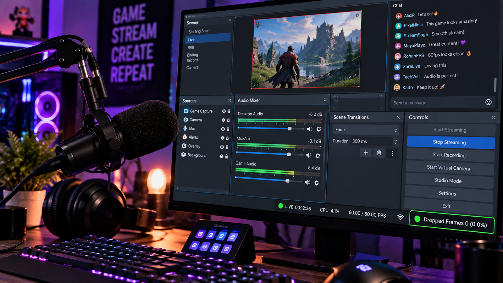 how to fix obs dropped frames