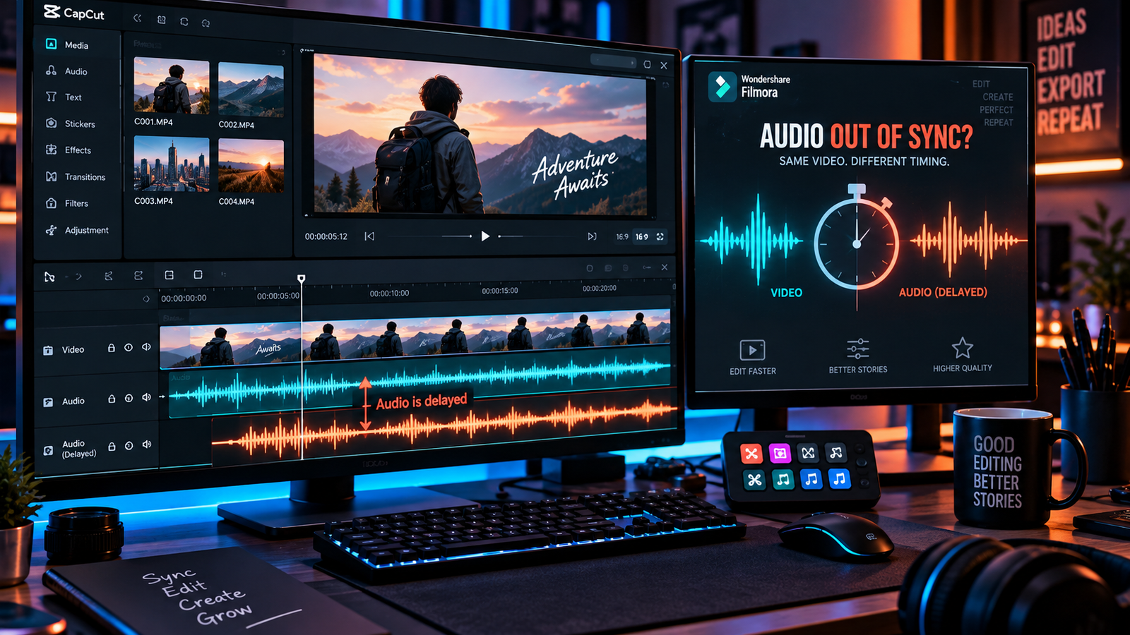 how to fix audio and video out